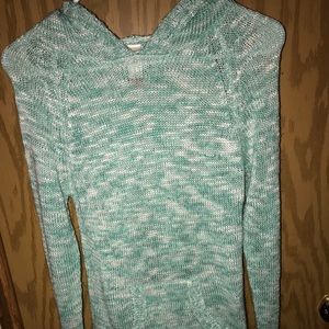 teal sweater dress/shirt